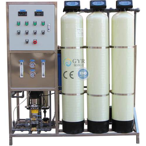 500L/H单级ro反渗透纯净水处理设备小型全自动一体式饮用水系统