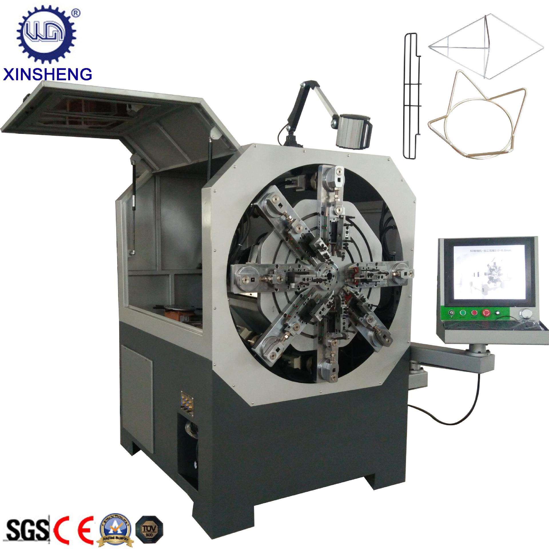 三维3D数控折弯机不锈钢铜铁铝管型材槽钢冲孔机弯线机弹簧机