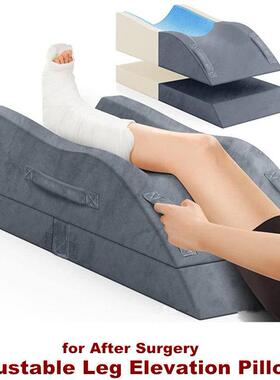 Adjustable Leg Elevation Pillows for After Surgery Rest