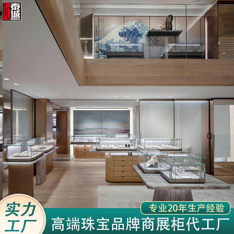 珠宝展柜制作桌面饰品展示柜柜台透明玻璃罩商场金银首饰货架子