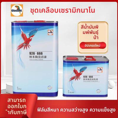 汽车鹦鹉清漆套装固化剂稀释剂亮油漆透明亮光金油罩光镜面漆快干