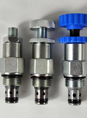 液压螺纹插装直动式调压阀安全阀溢流阀CRV02/RV08/YF08