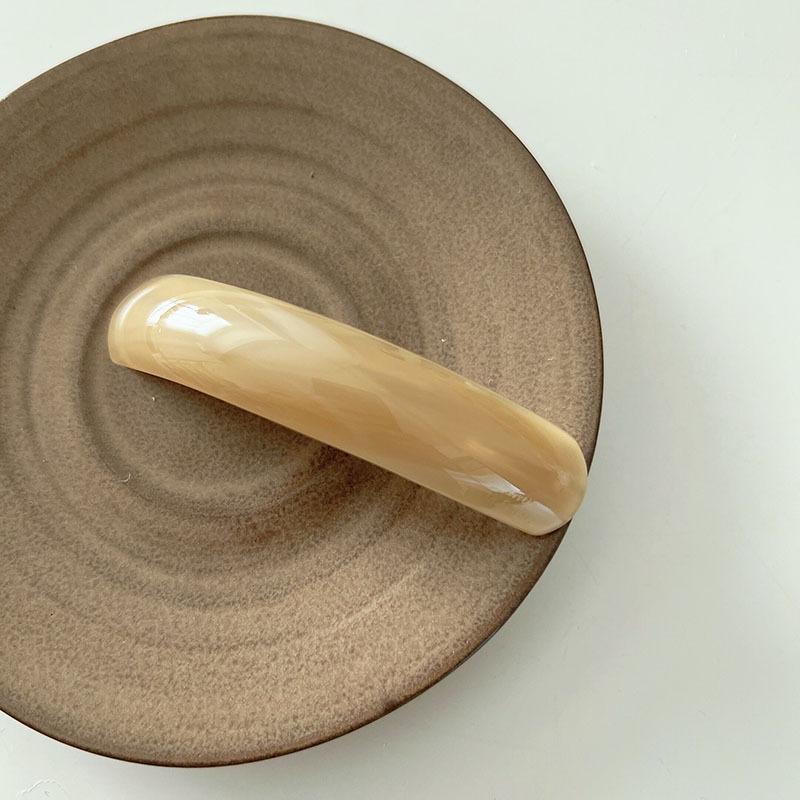 后脑勺韩版质感优雅弧形发夹发饰