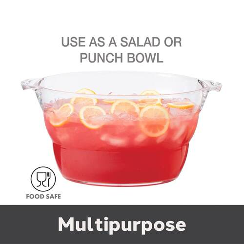 Acrylic Oval Party Tub Wine Cooler Beer Chiller Ideal Party