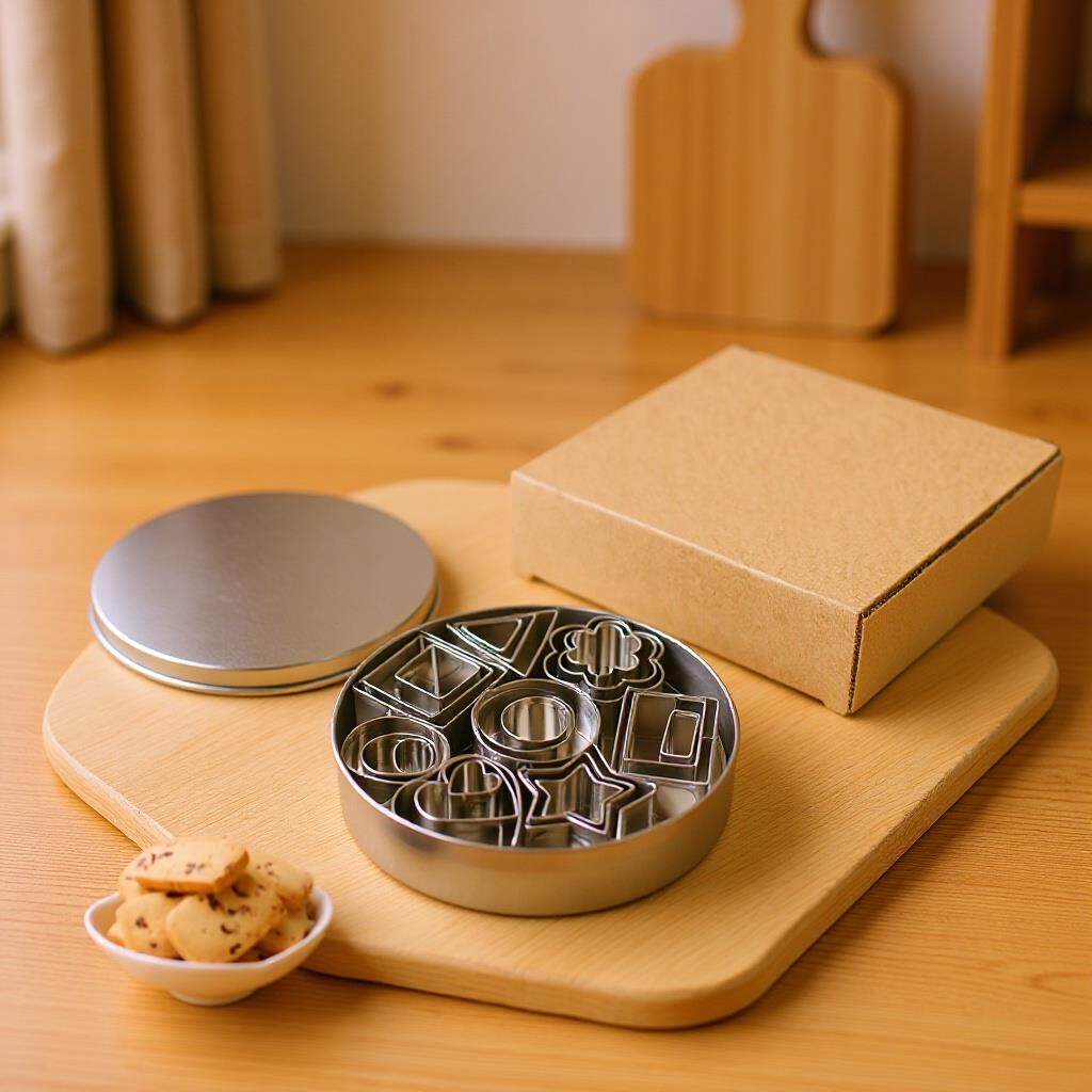 不锈钢24件套饼干模具曲奇巧克力蛋糕烘焙套装DIY花型厨房工具