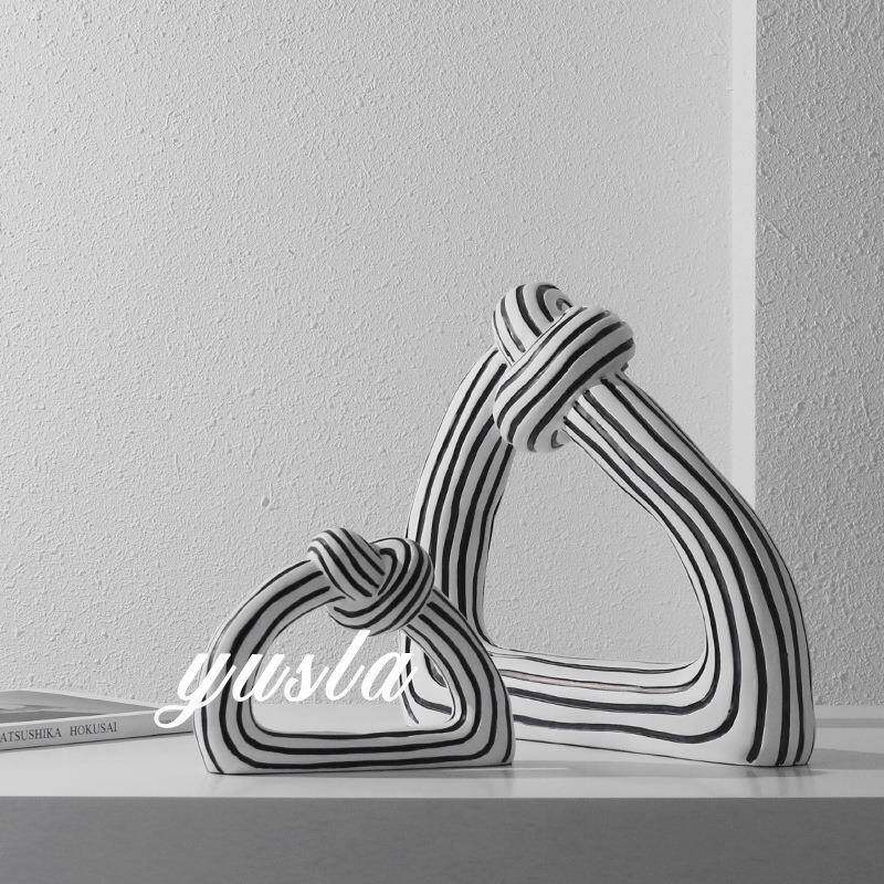 奶油风工艺摆件样板间客厅电视柜玄关柜儿童房艺术餐边柜软装饰品