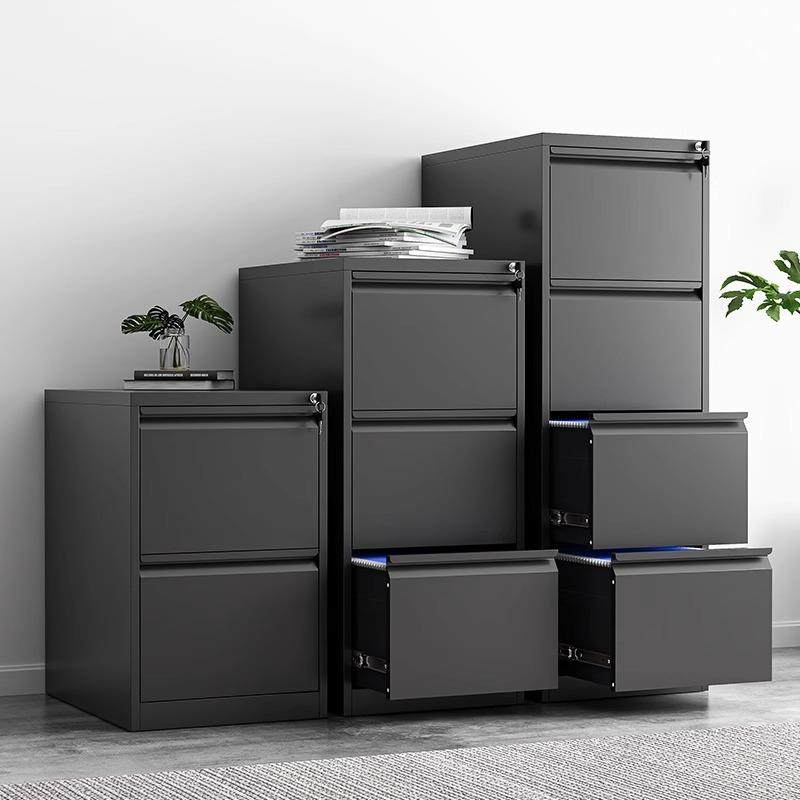 办公室A4卡F柜C挂捞文件箱二三带四斗快劳柜锁抽屉式资料柜档案柜
