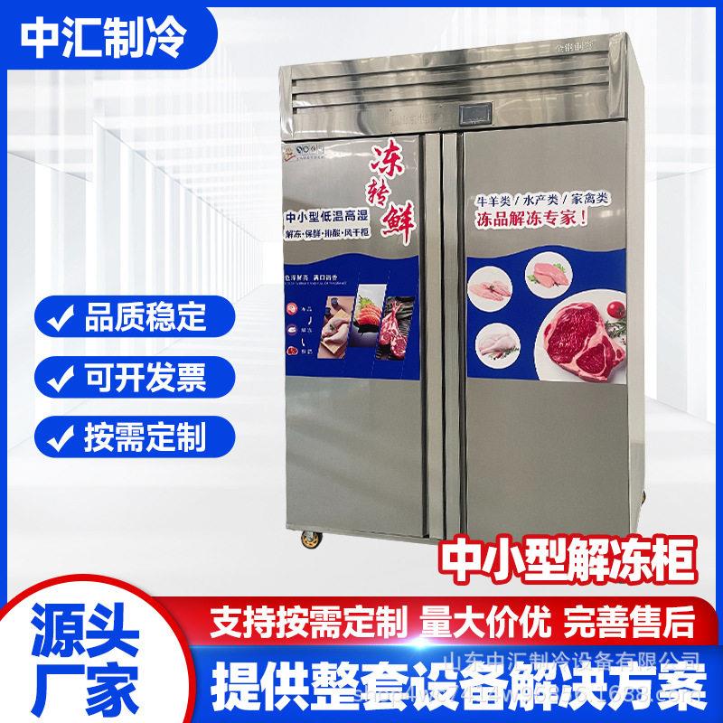 牛羊肉冻品缓化设备 全自动鸡肉解冻柜 水产家禽类产品转鲜图片