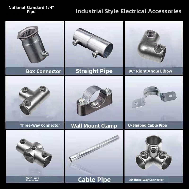 Kbg/Jdg金属丝管镀锌管配件直接锁定弯头杯梳挂代码墙代码20/25/3