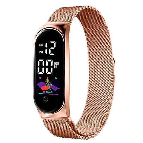 Women Water-proof Watch Luxury Bracelet Watch Milanese Stain