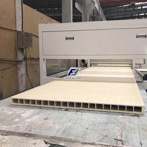 100W0mm出口室内PC木C塑门生产SJSZ80/1线木塑备门板设WP挤出机