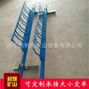 矿用清扫器H型合金橡胶二次清扫器工厂供应硬质合金刮刀清扫器