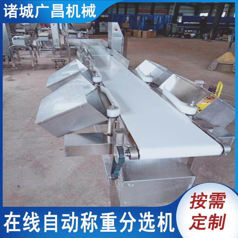 鱼重量分拣机鲳鱼分选机鳗鱼安康鱼自动分级机供应商