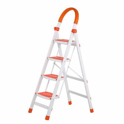 怡奥梯子F9597JM8家人字梯室叠内多功能折梯加厚用楼扶梯架梯四步