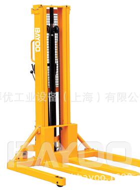 宽支腿堆高叉车,手动堆高叉车,堆垛机,叉车BAYOO(拜优)BHY20045