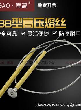 库高ABB型高压熔丝10/24/35-40.5kV/1-200A保险户外跌落式熔断丝