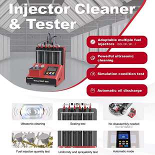 元征 CNC605A ultrasound LAUNCH GDI Injector cleaning tester