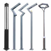 LED庭院灯景观灯3米户外防水超亮道路花园小区别墅铝型材路灯