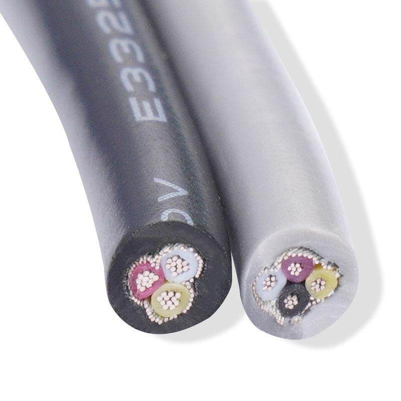 厂家直销UL2547#26AWG 2C/3C/4C多芯屏蔽线镀锡铜线缠绕音频系统