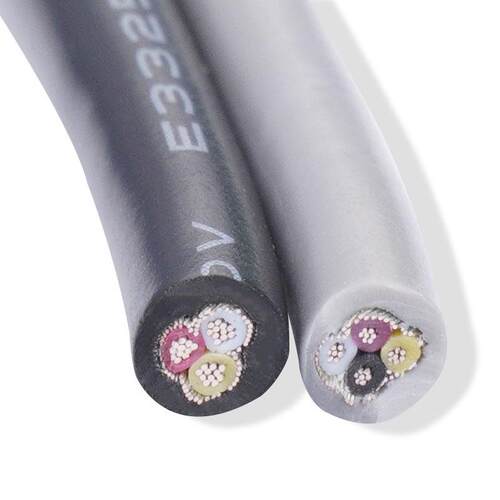 厂家直销UL2547#26AWG 2C/3C/4C多芯屏蔽线镀锡铜线缠绕音频系统