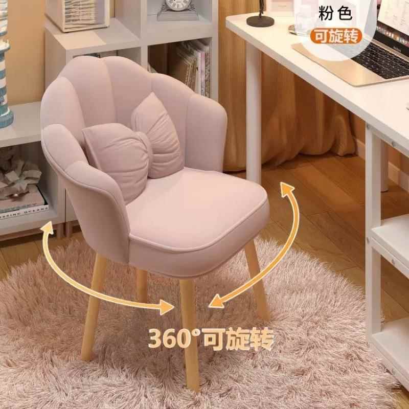 轻奢网红梳女妆凳家用靠背化妆椅生卧室凳椅子甲UCC梳妆台子椅美