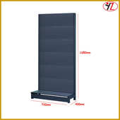 手机配件货架 L型挂钩展架 五金工具架 落地式 金属洞洞板展示架