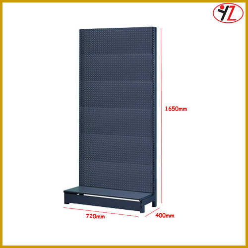 金属洞洞板展示架 落地式L型挂钩展架 手机配件货架 五金工具架