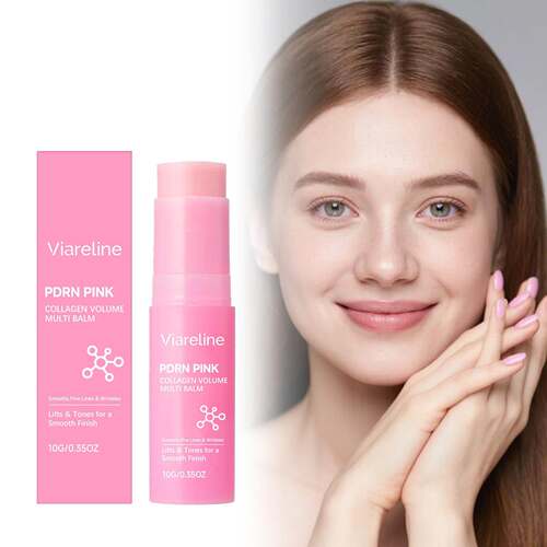 VIARELINE Pink Plumping Multi-Effect Moisturizing Stick - Ge