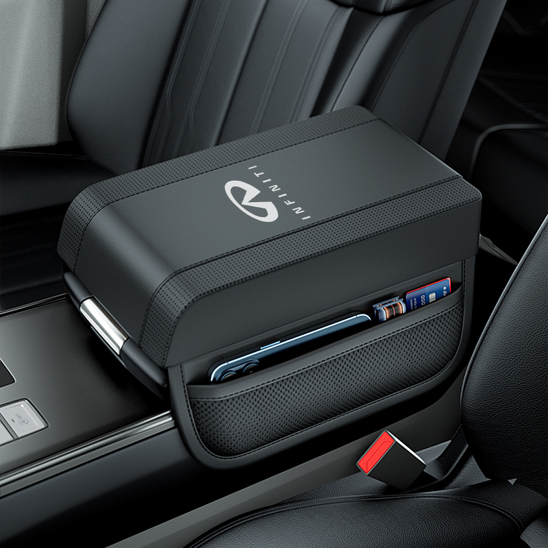 适用英菲尼迪q50l/q70l/qx60汽车扶手箱增高垫右手肘托加高扶手垫