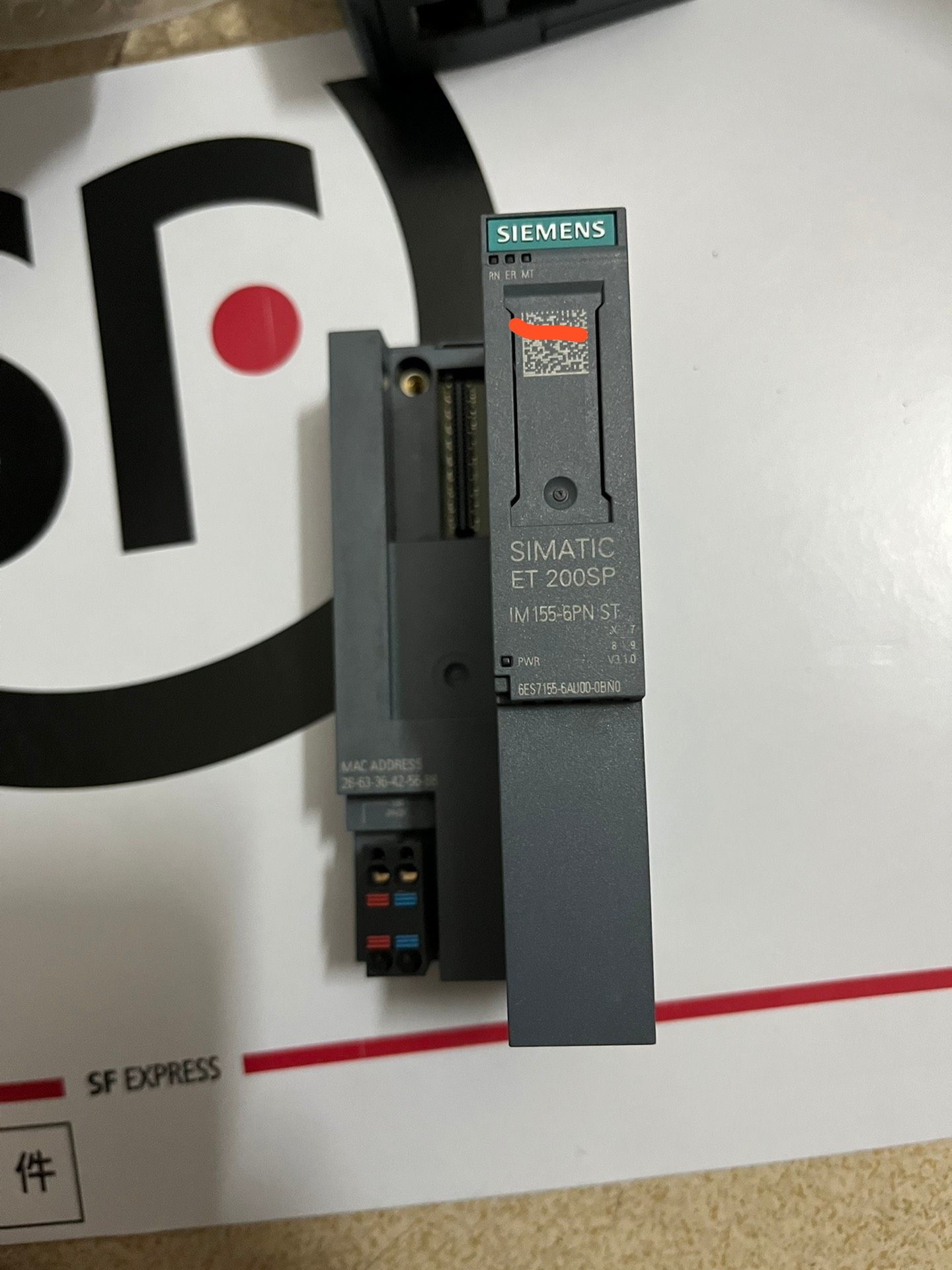 西门子155-6AU00原装正品，功能正常，裸机。