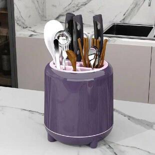 Rotating Kitchen Utensil Holder Large Cooking Utensils