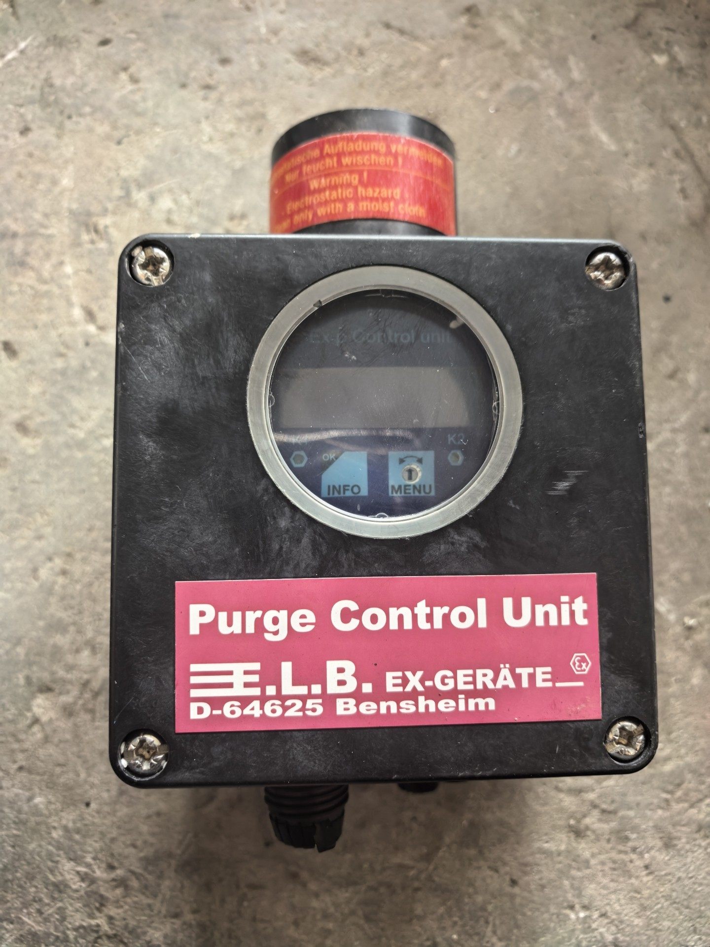 德国E.L.B. F-321防爆吹扫控制单元，工业级设备，带