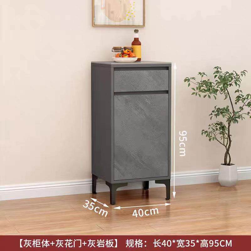 餐边柜橱柜收纳柜下置饮茶水机桶柜家用岩板多功能酒店咖啡机柜子