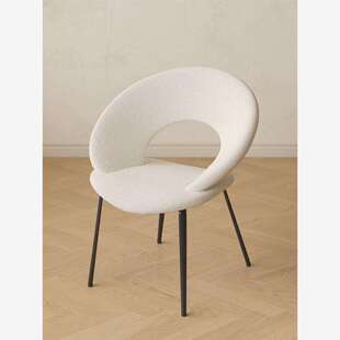 轻奢餐椅设计师样板房梳妆台靠背椅现代简约家用餐 意式 779新款