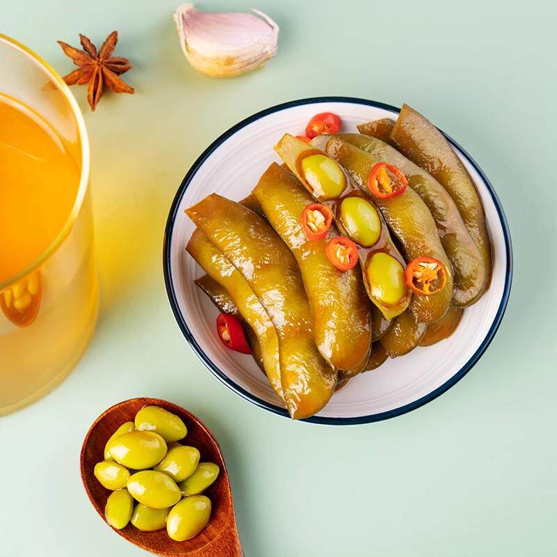 速发现货章鸭子毛豆黄豆开袋解馋办公室小包装零食辣卤下酒商用夜