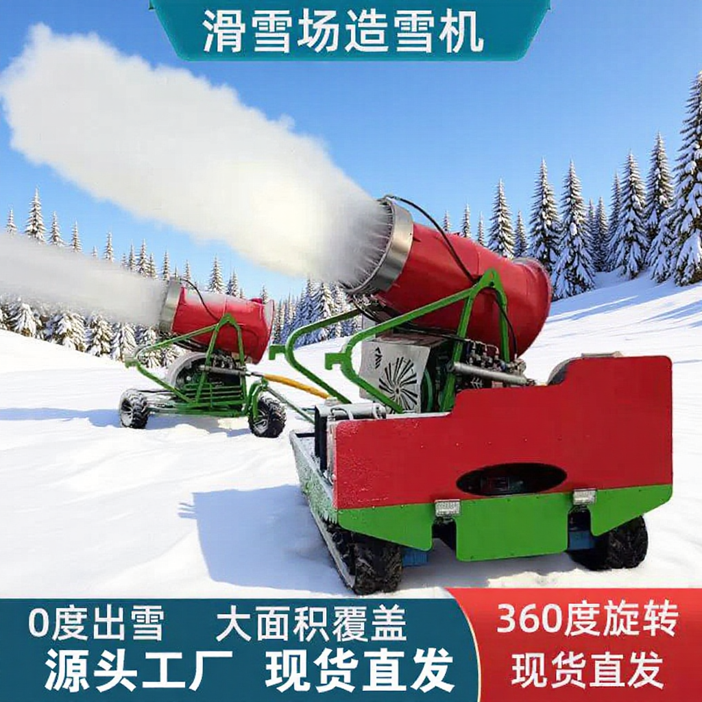 户外造雪机滑雪场造雪机人工制雪机0度出雪喷雪机戏雪设备厂家