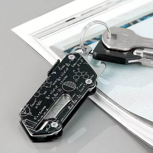 瑞士科技Swiss+Tech 迷你多功能美工刀小号拆快递刀组合刀工具