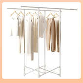 ε折叠晾衣架落地阳台家用室内晒衣架免安装 凉 多功能不占地方