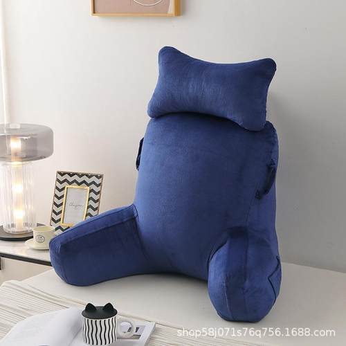 抱枕阅读扶手靠垫靠枕孕妇腰靠人懒沙可发靠背阅读枕有内胆枕拆电
