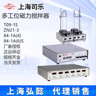 1A6S多联数显磁力搅拌器ZN21 1A四六工位T09