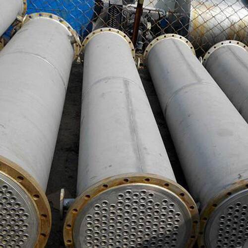 二手冷凝器备二手30平方不锈设钢冷 凝器式列管BW10冷凝器出售