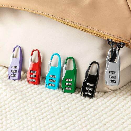 Mini Password Lock Padlock Anti-theft Suitcase Bag Lock for