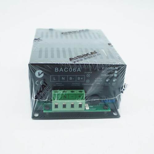 BAC06A 蓄电池充电器 AISIKAI 柴油发电机电瓶充电器 24v 12v