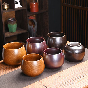 大号茶渣缸水盂茶洗烟灰缸功夫复古美观简约家用茶洗茶道配件