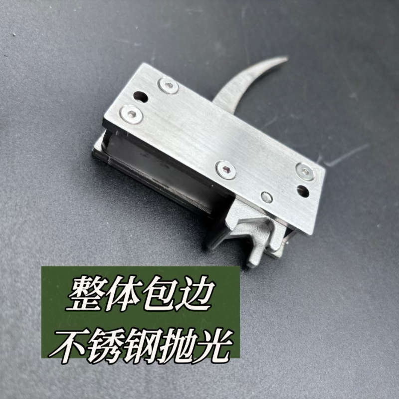 小钢丝回弹释放器开关弓箭机械锁触动锁绳圆周配件前置三联撒放器