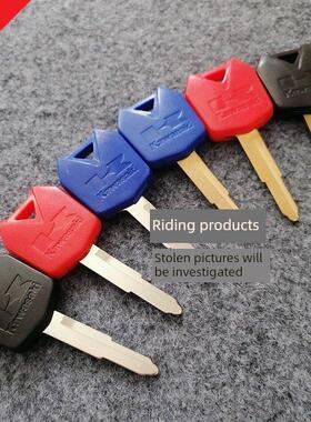 适用摩托车川崎 KAWASAKI ZZR400 ZZR600 ZZR1100 西风400 钥匙胚