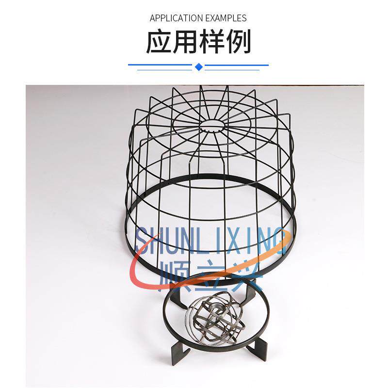 全自动调圈打圈对焊机工业螺旋网罩弯圆机除尘骨架风扇网圈打圈机