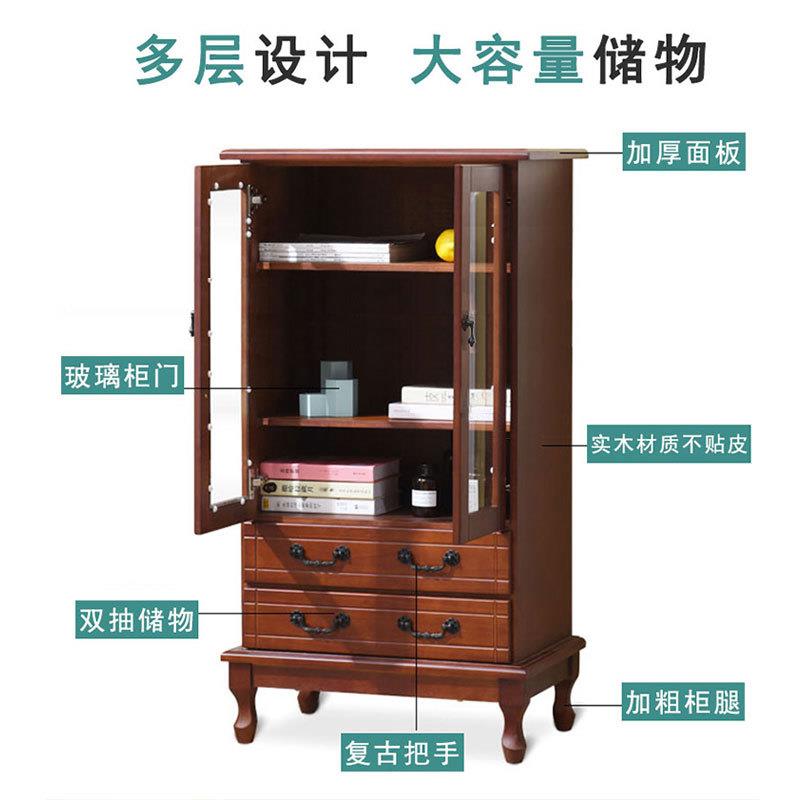 新款客厅酒现代简装约玄关柜门厅柜隔断饰柜多柜用途茶柜餐边实木