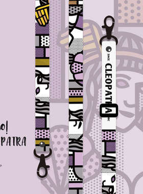 SDAN埃及艳后可调节长度斜挎绳手机壳挂绳挂脖防丢微单相机带