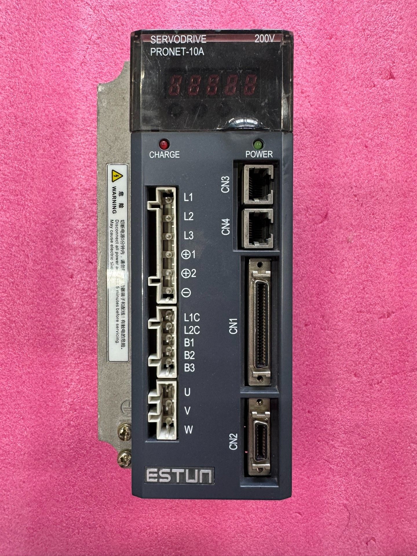 PRONET-10AMF-FG埃斯顿1.0KW伺服驱动器，如